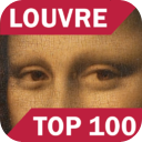 Louvre TOP100 mobile app icon